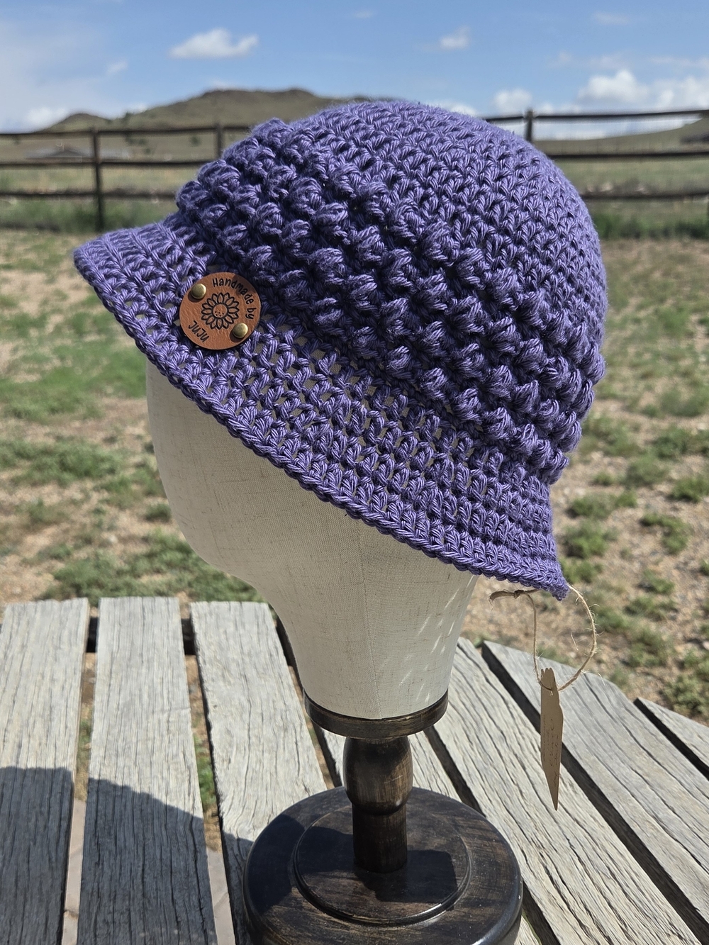 Artisan Handmade Pima Cotton Blend Crochet 4-Seasons Bohemian Casual Bucket Hat